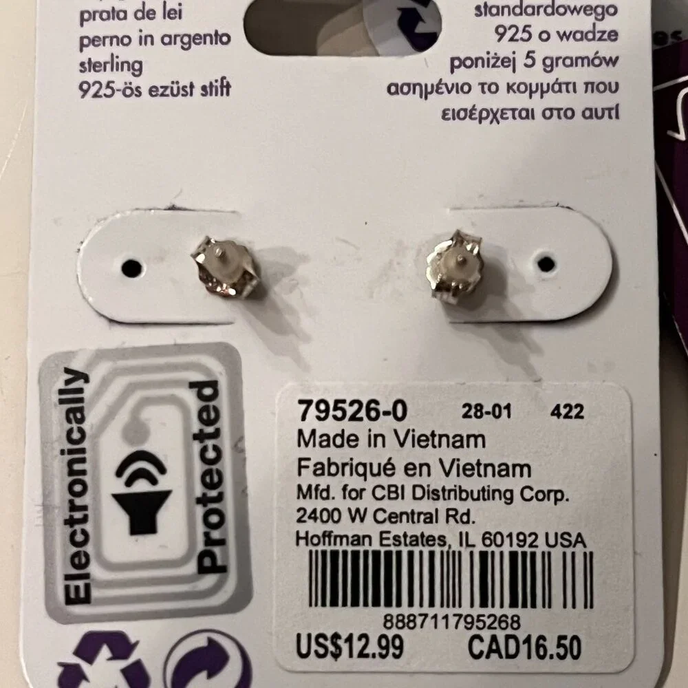 Claire’s & Luxe by Claire’s‎ Stud Earrings Trio Unicorns, Flowers & Turtles! 🦄